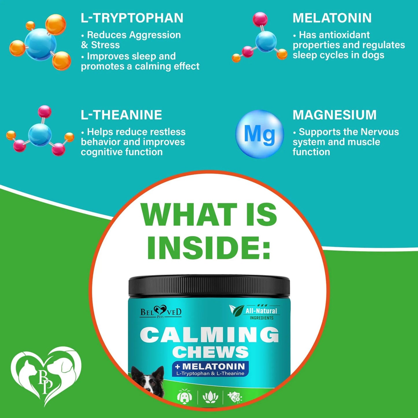 Beloved Pets Calming Chews for Dogs