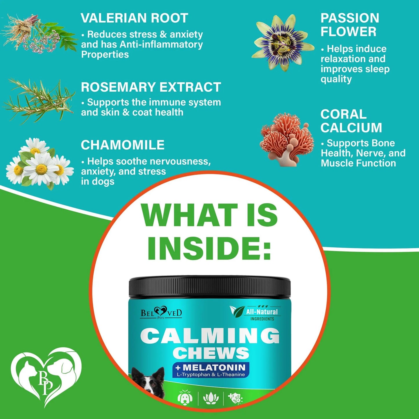 Beloved Pets Calming Chews for Dogs