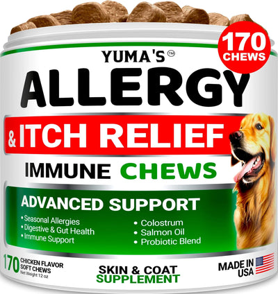 Yuma'S Allergy Relief Chews 170 Count