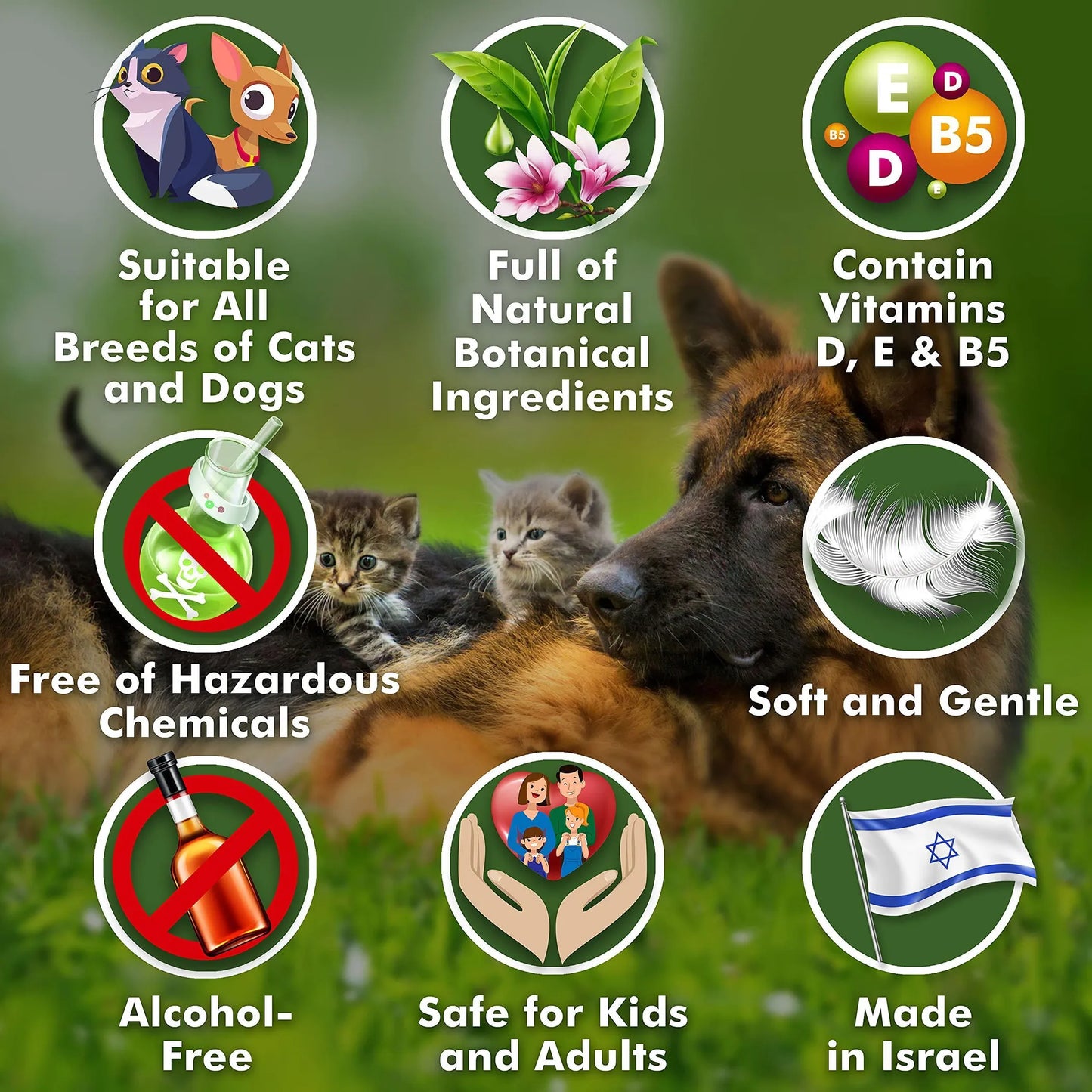 Arava - Dead Sea Pet Spa Natural Puppy Wipes 50 Pack