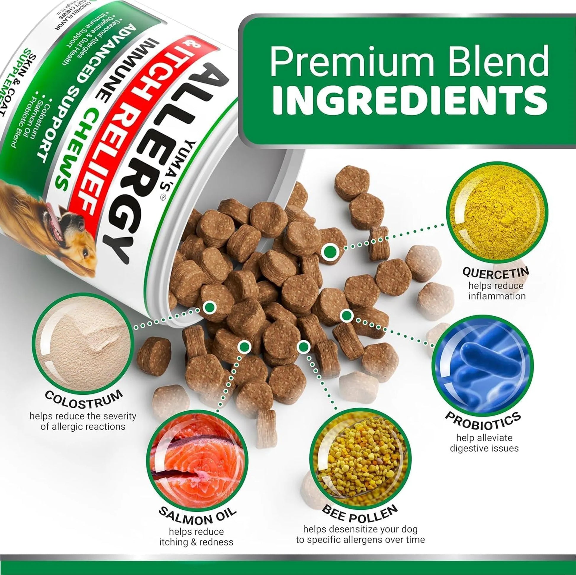 2 Pack Dog Allergy Relief Chews - Your Pet Connection