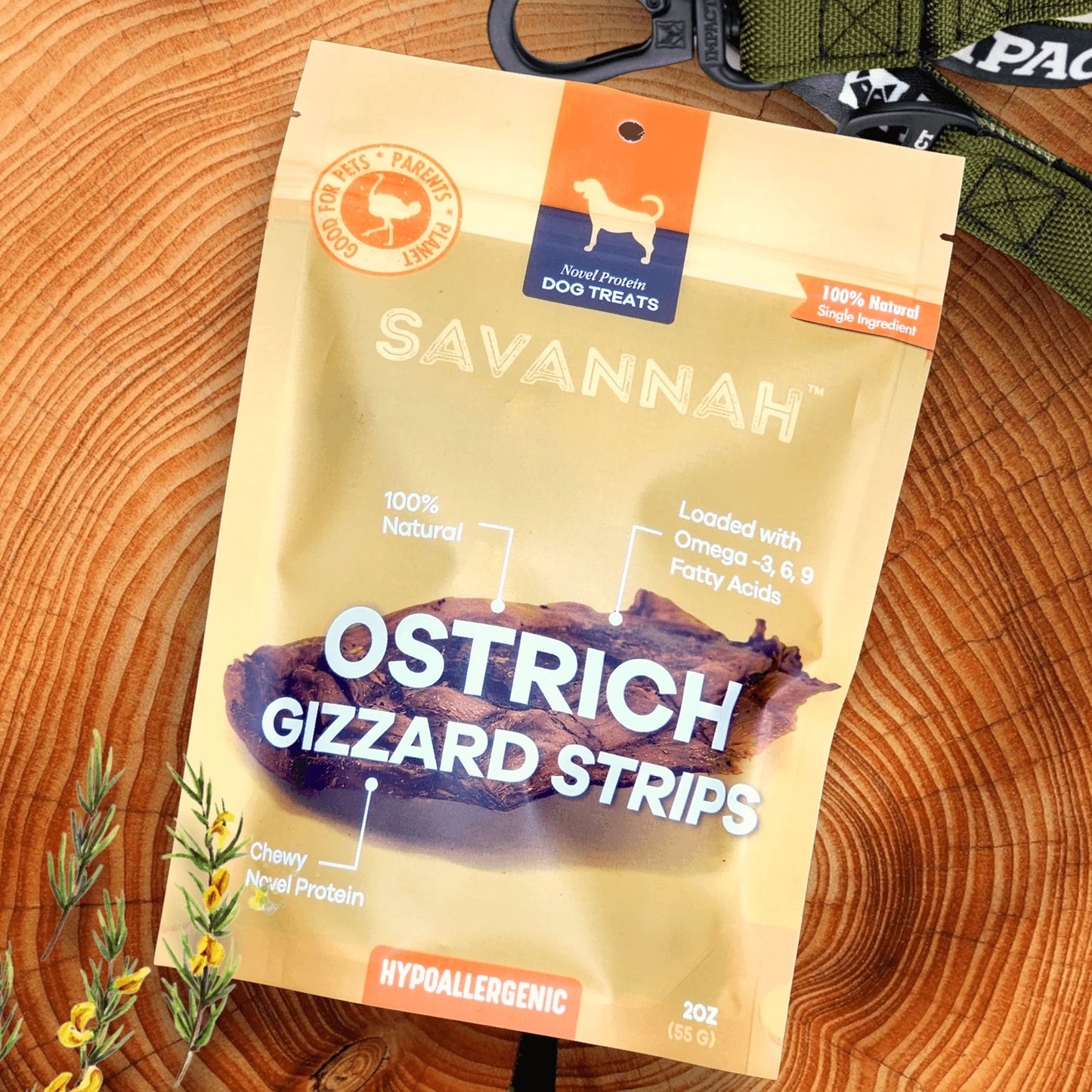 Chewy Ostrich Gizzard Strips: The Protein & Omega-3 Rich, Natural Dog Chew Treat - Your Pet Connection