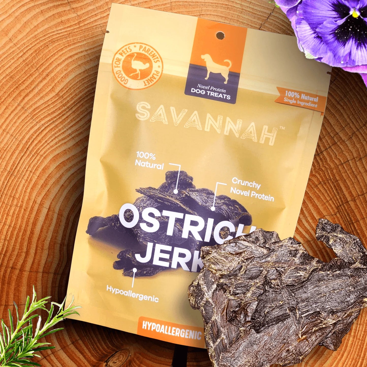 Tasty Ostrich Jerky : The Protein-Packed, Dental-Health Chew for Dogs of All Sizes - Your Pet Connection