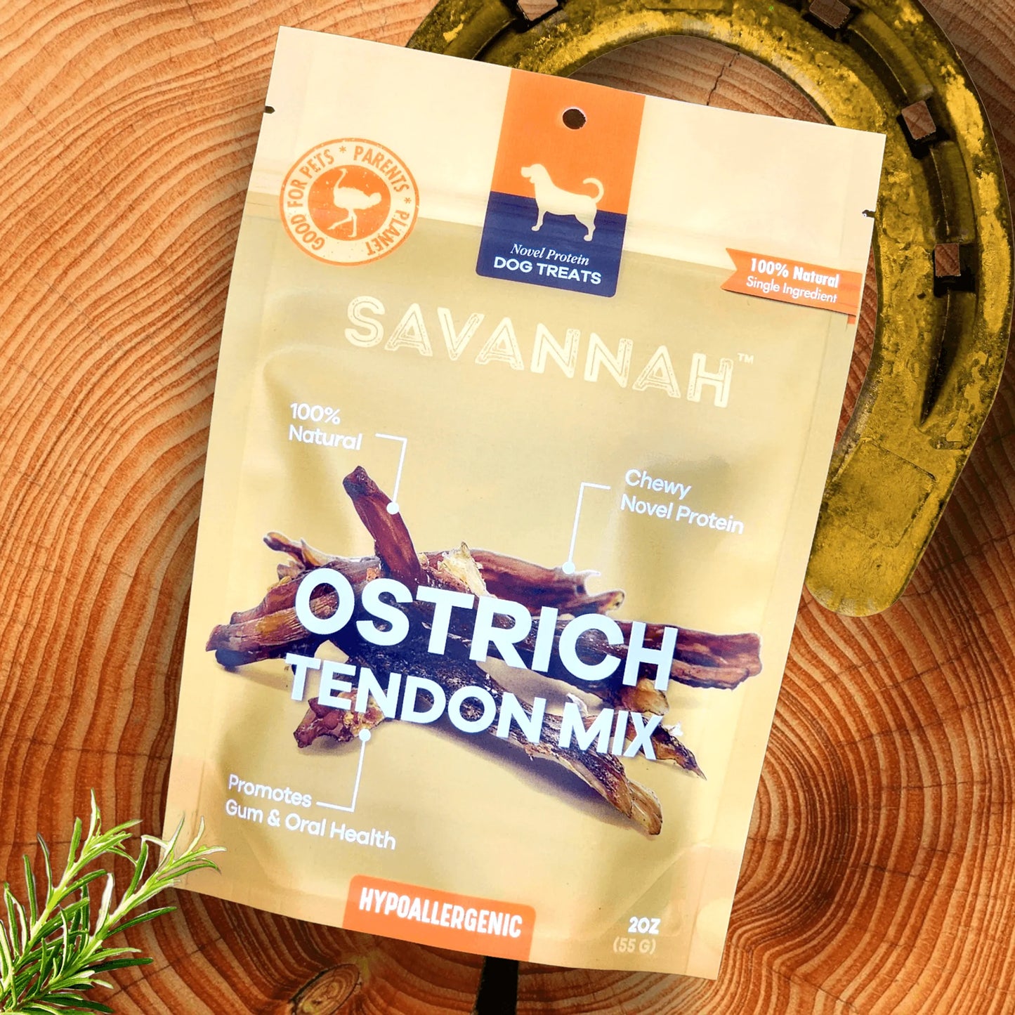 Savannah Chewy Ostrich Tendon Mix : The Protein-Packed, Hypoallergenic Chew for All Dogs - Your Pet Connection
