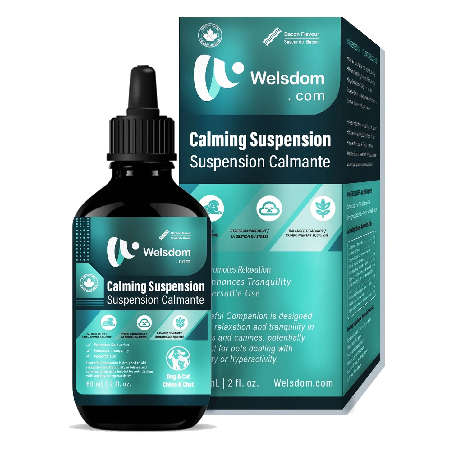 Welsdom Paws & Calm Drops 60mL