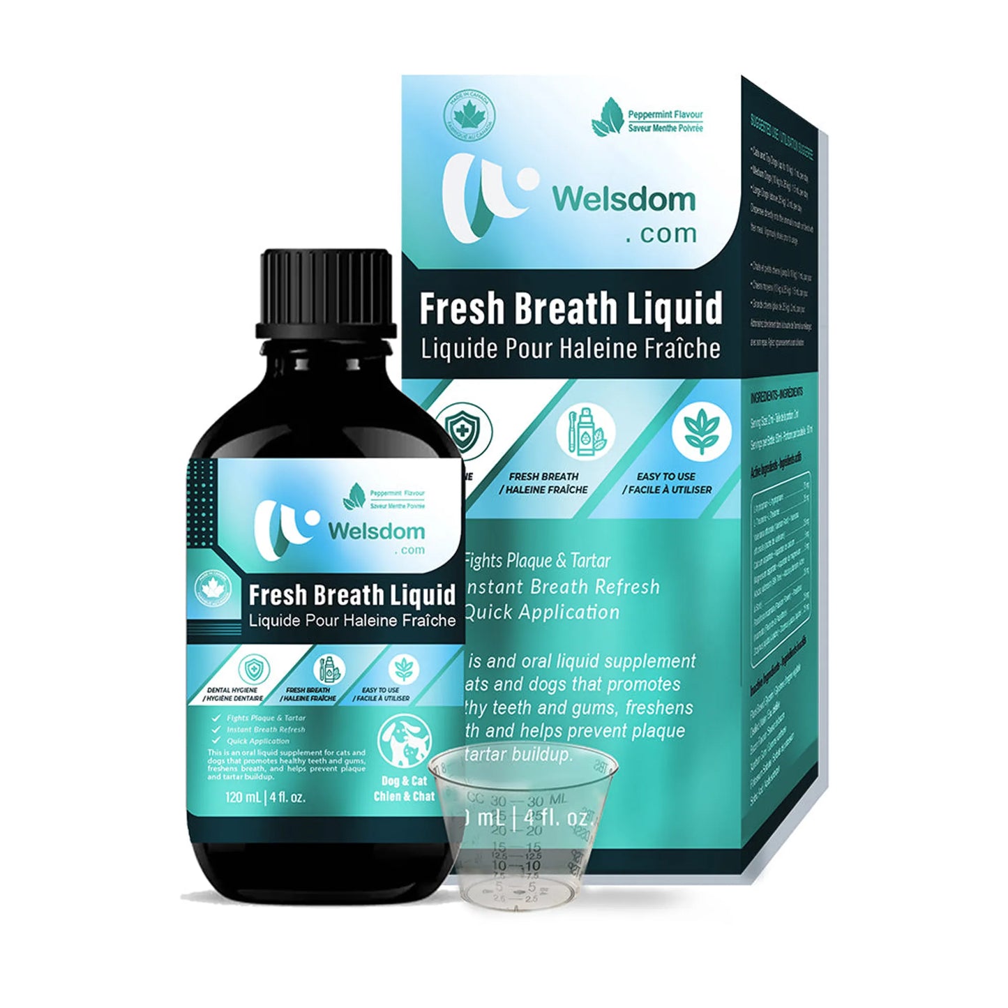 Welsdom UBADENT Water Additive 120 mL