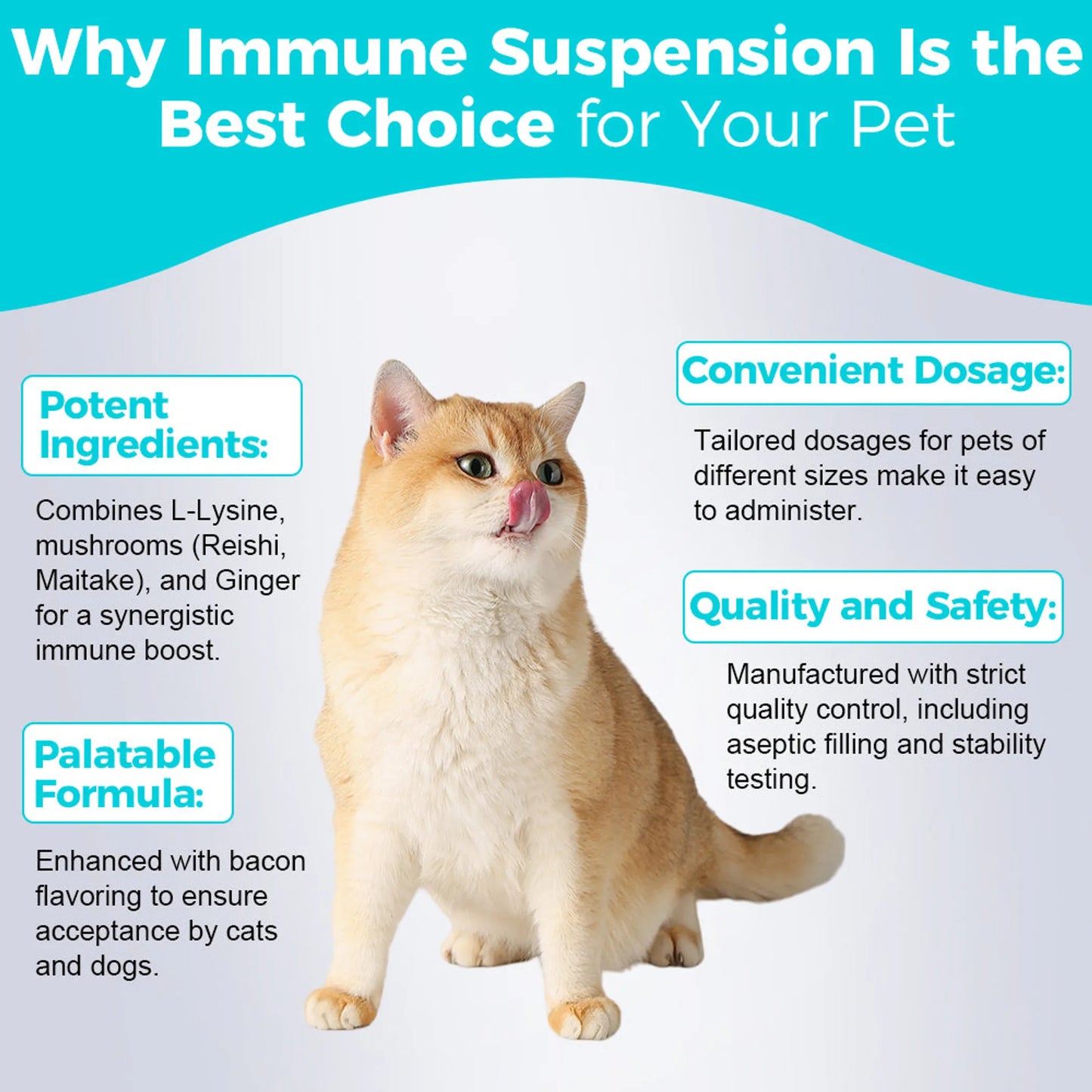 Welsdom Immune Boost for Pets 60mL