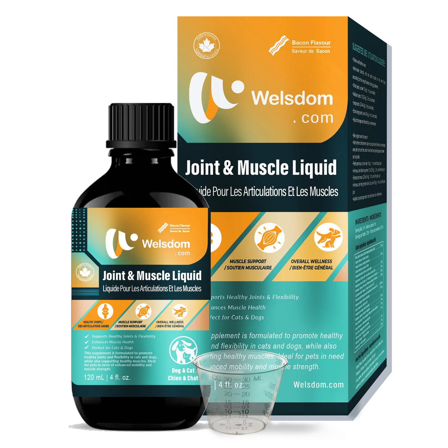 Welsdom Joint & Muscle Support Liquid Supplement