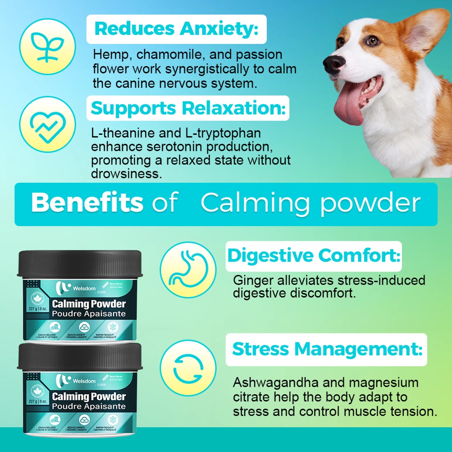 Welsdom Soothing Paws Herbal Blend 100g