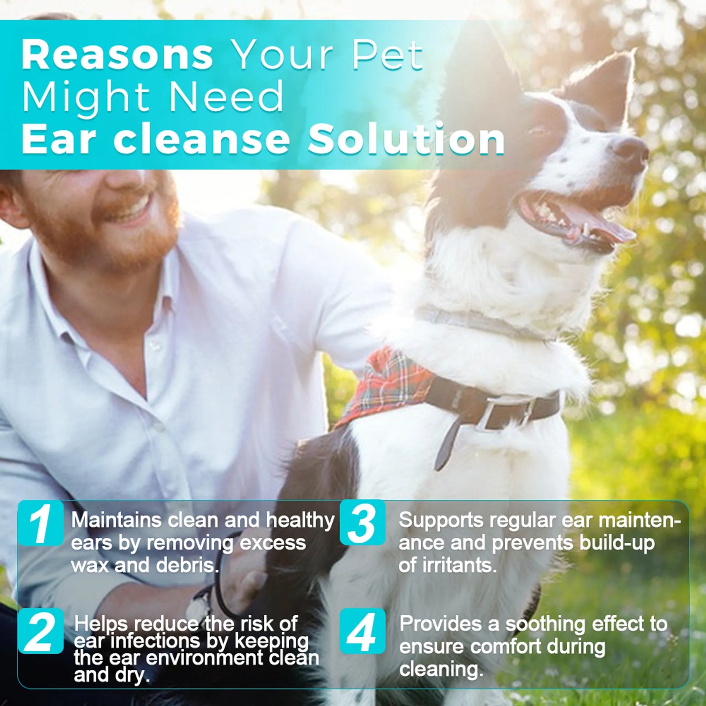Welsdom Pet Ear Cleanse Solution 118ml