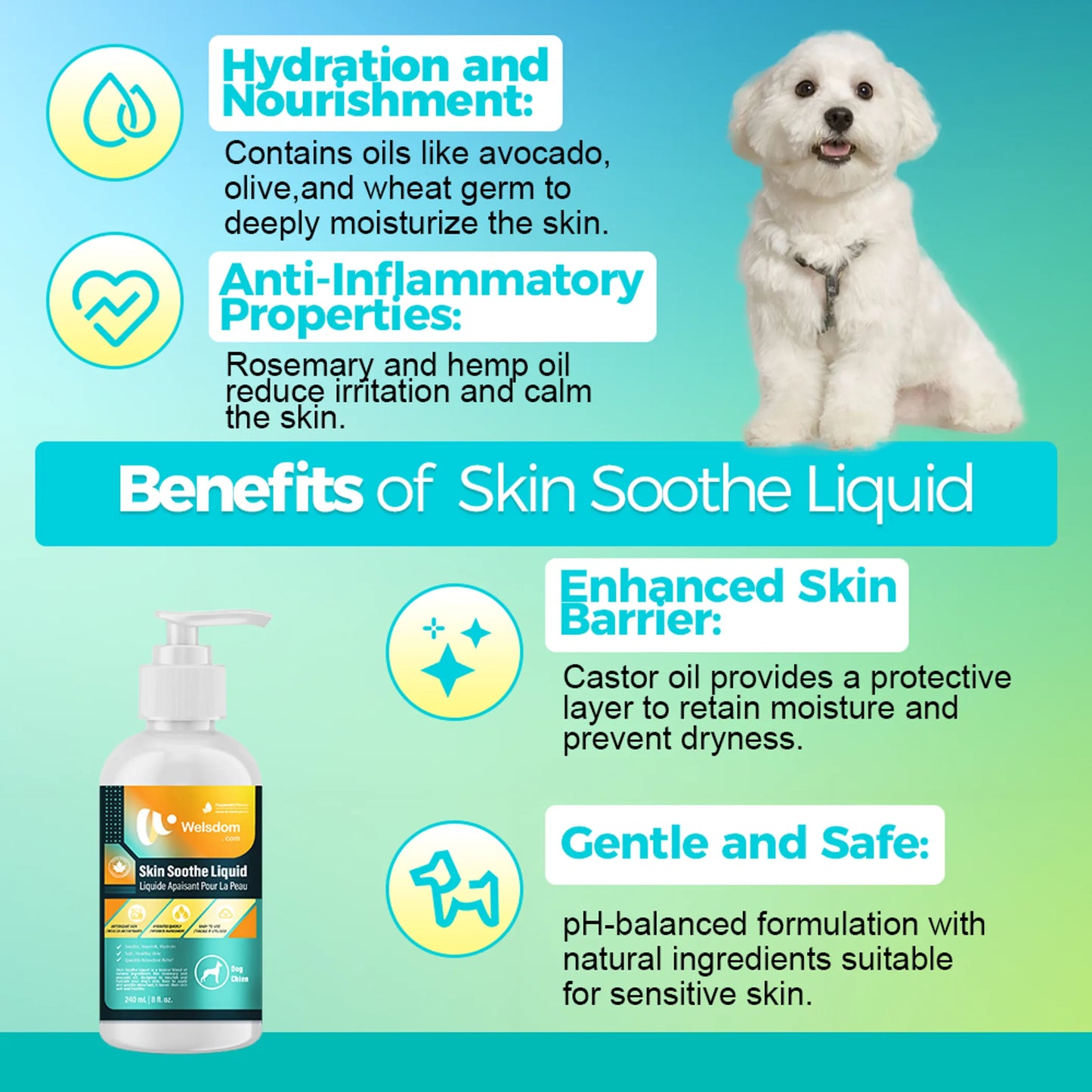 Welsdom Skin Soothe Liquid 100ml