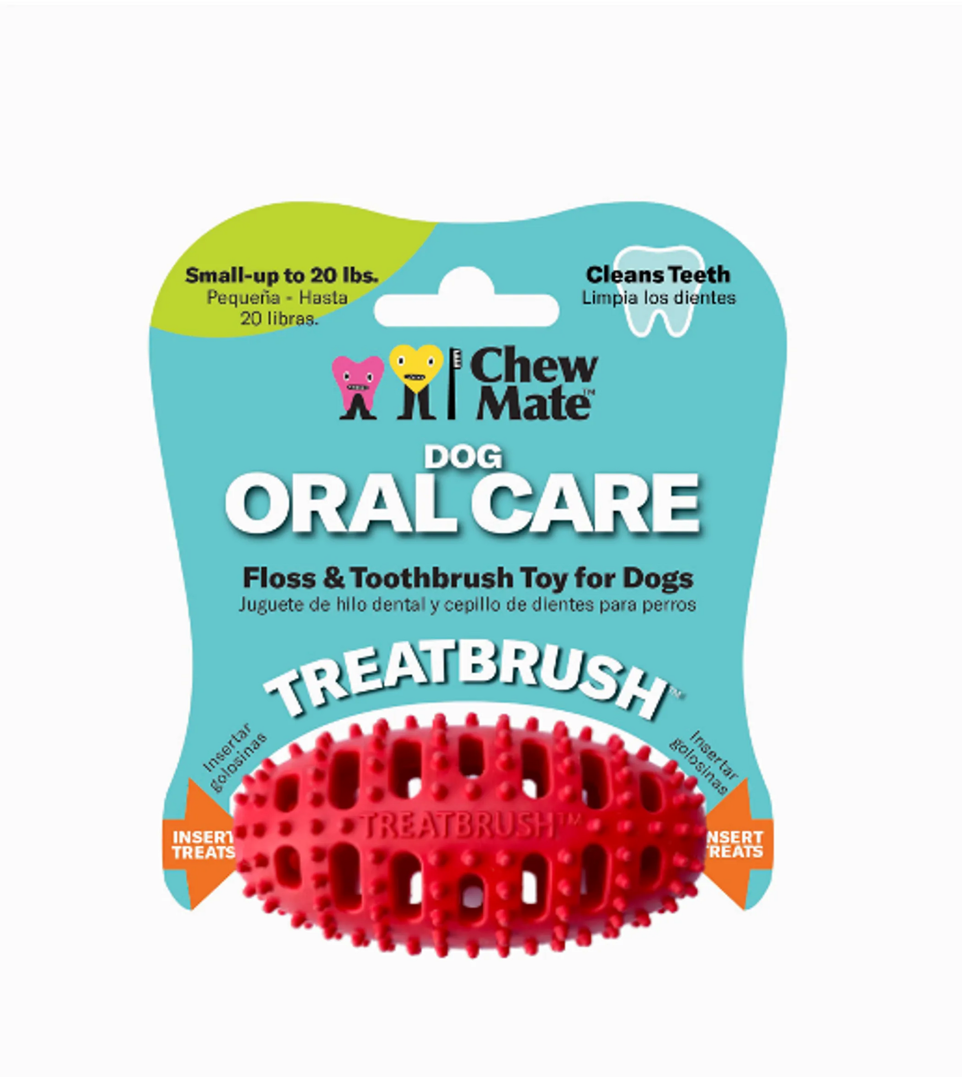 Natural Rubber Football Oral Care Toy - Your Pet Connection