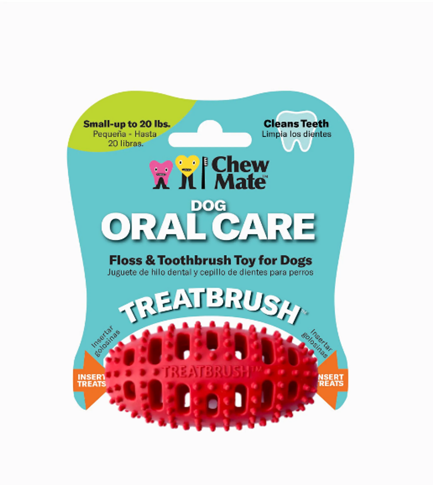 Natural Rubber Football Oral Care Toy