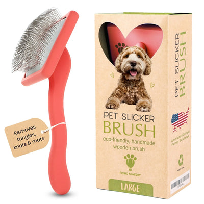 Flat Slicker Brush - Your Pet Connection