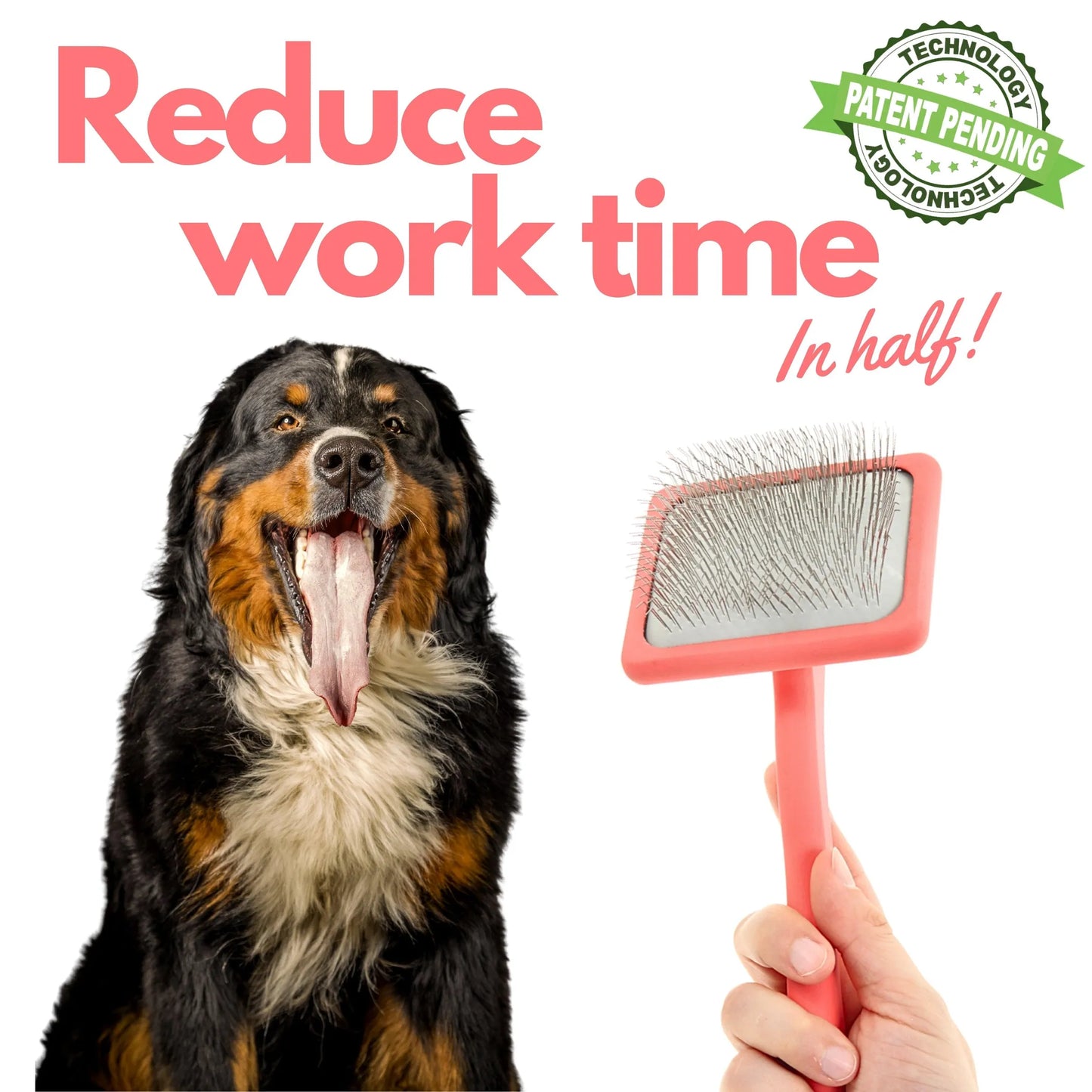 Flying Pawfect Eco-Friendly Grooming Brush for Pets