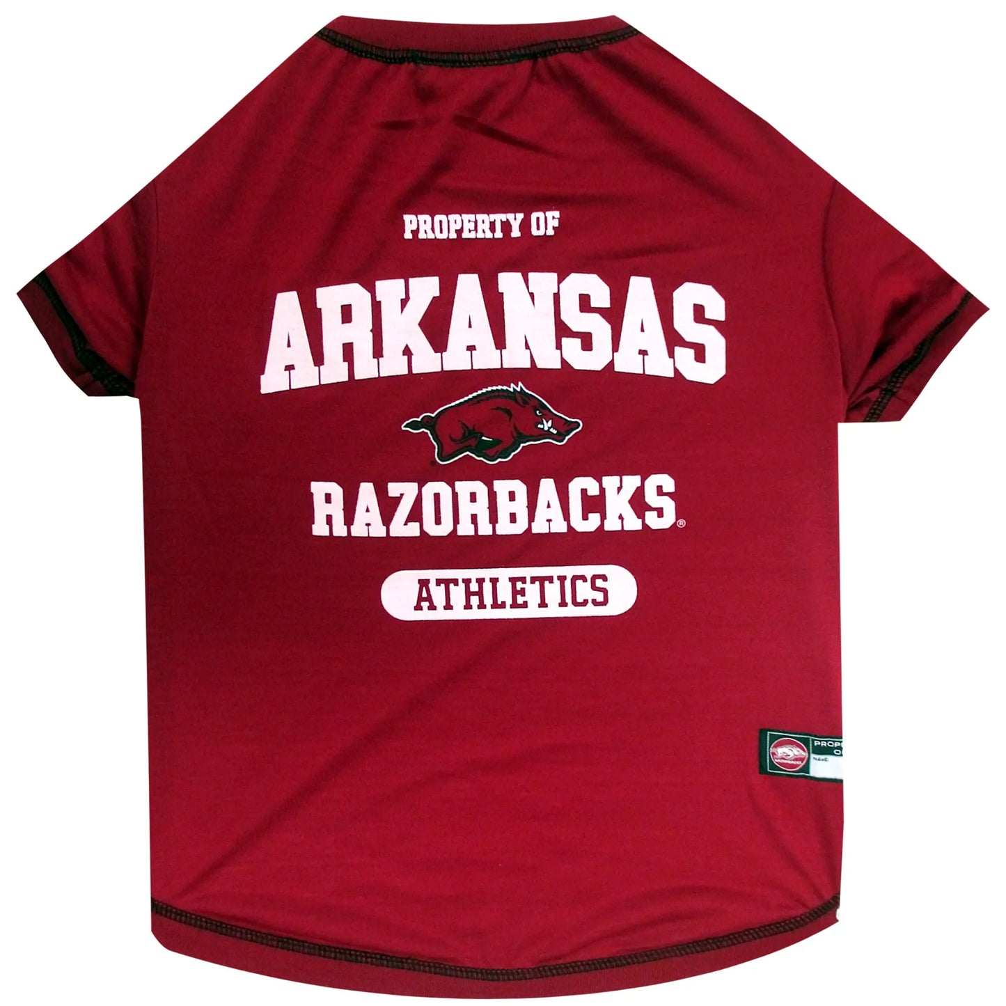 Arkansas NCAA Dog & Cat T-Shirt by Pets First
