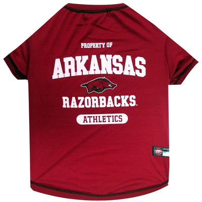 Arkansas NCAA Dog & Cat T-Shirt by Pets First