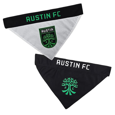 Austin FC MLS Reversible Dog Bandana - Large/X-Large