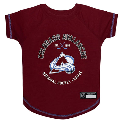Colorado Avalanche NHL Pet T-shirt by Pets First
