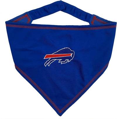 Buffalo Bills Tie Around Bandana - Your Pet Connection