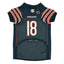 Caleb Williams Pet Striped Jersey (CHI) - Your Pet Connection