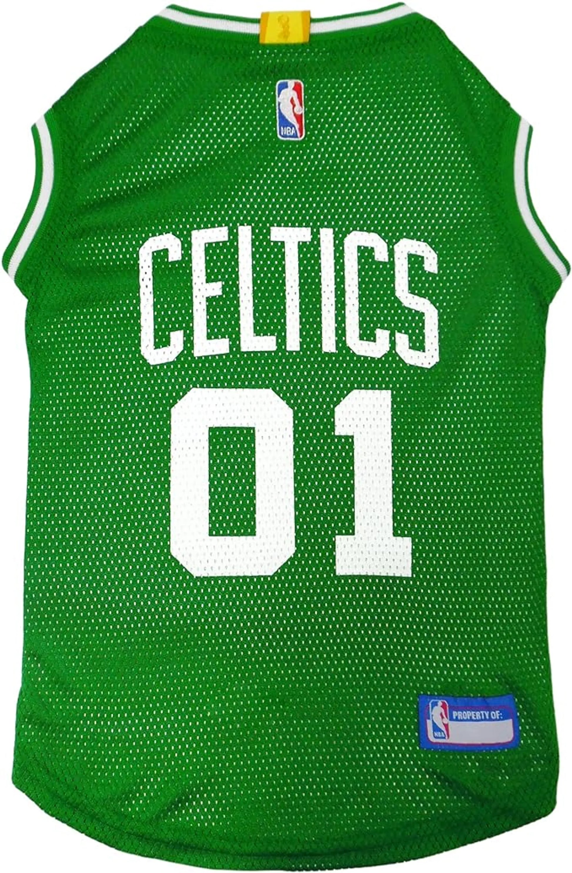 Boston Celtics Basketball Mesh Jersey - Your Pet Connection