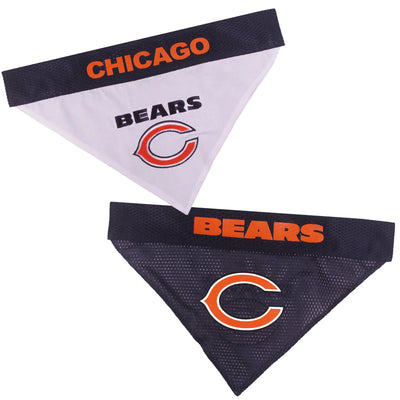 Chicago Bears MLB Reversible Dog Bandana by Pets First