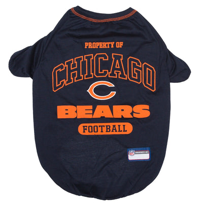 Chicago Bears NFL Pet T-Shirt by Pets First