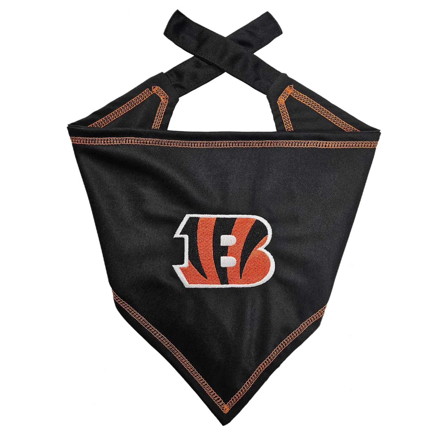 Cincinatti Bengals Tie Around Bandana - Your Pet Connection