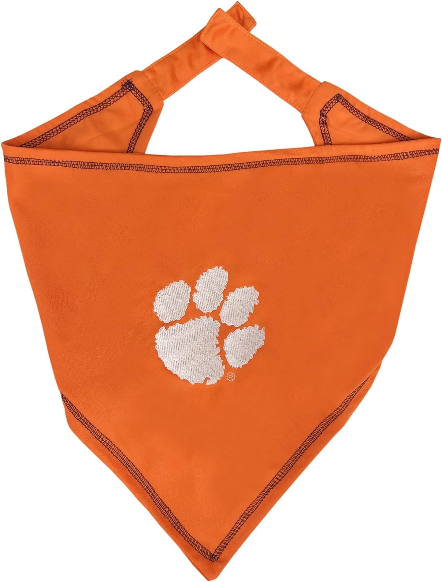 Clemson Tie Around Bandana - Your Pet Connection