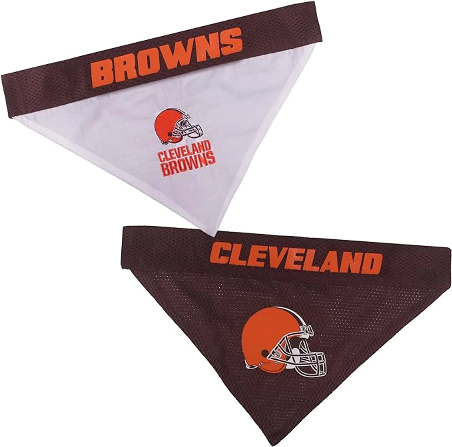 Cleveland Browns Reversible Bandana - Your Pet Connection