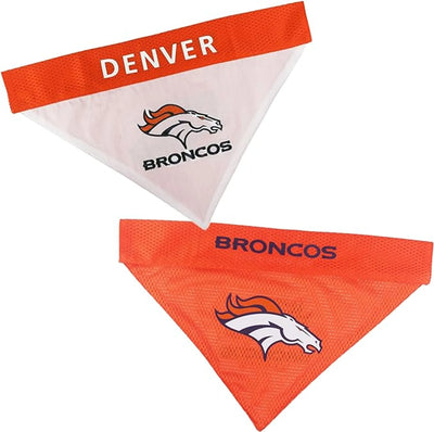 Denver Broncos Reversible Bandana - Your Pet Connection