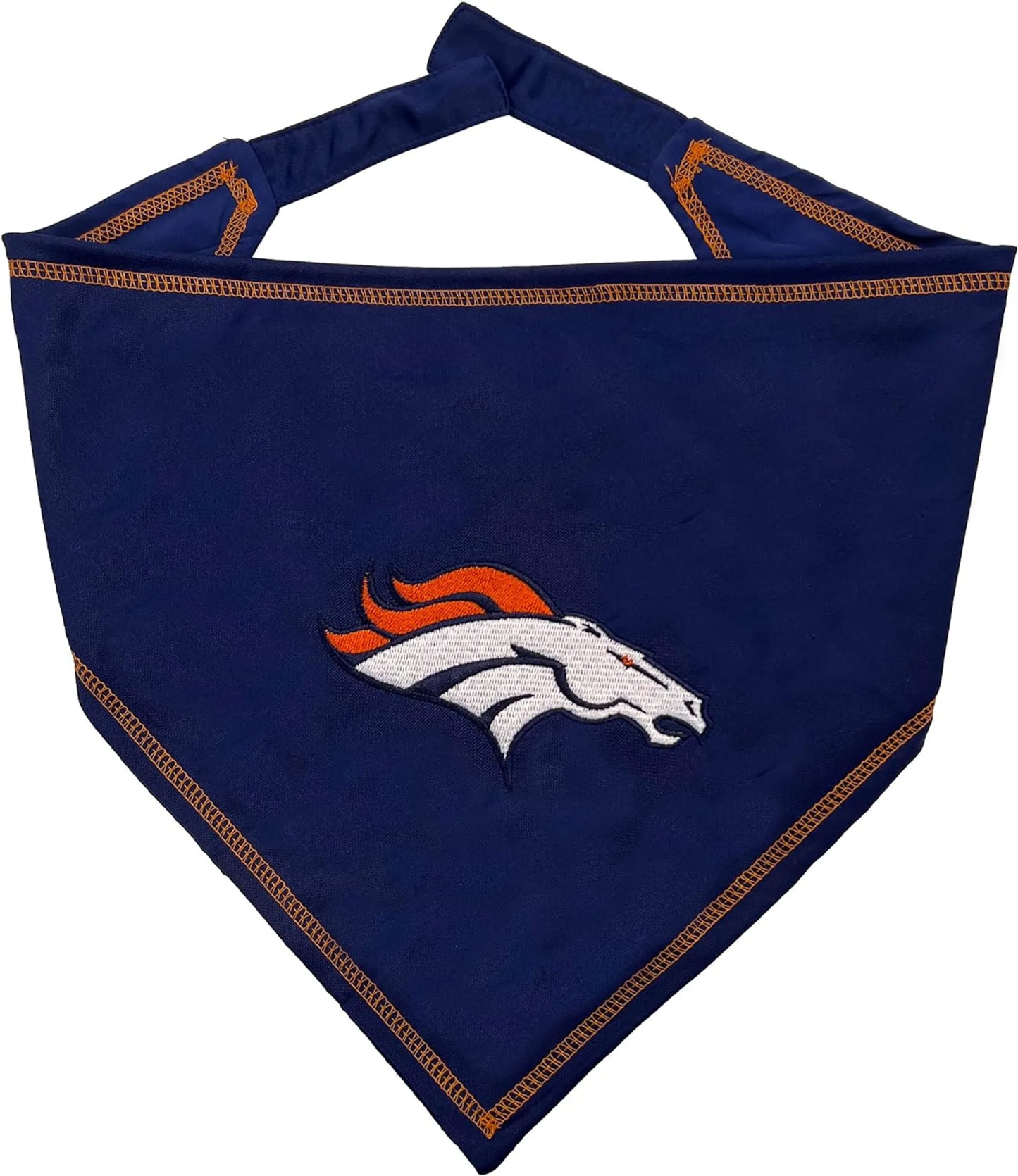 Denver Broncos Tie Around Bandana - Your Pet Connection
