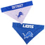 Detroit Lions Reversible Bandana - Your Pet Connection