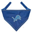 Detroit Lions Tie Around Bandana - Your Pet Connection