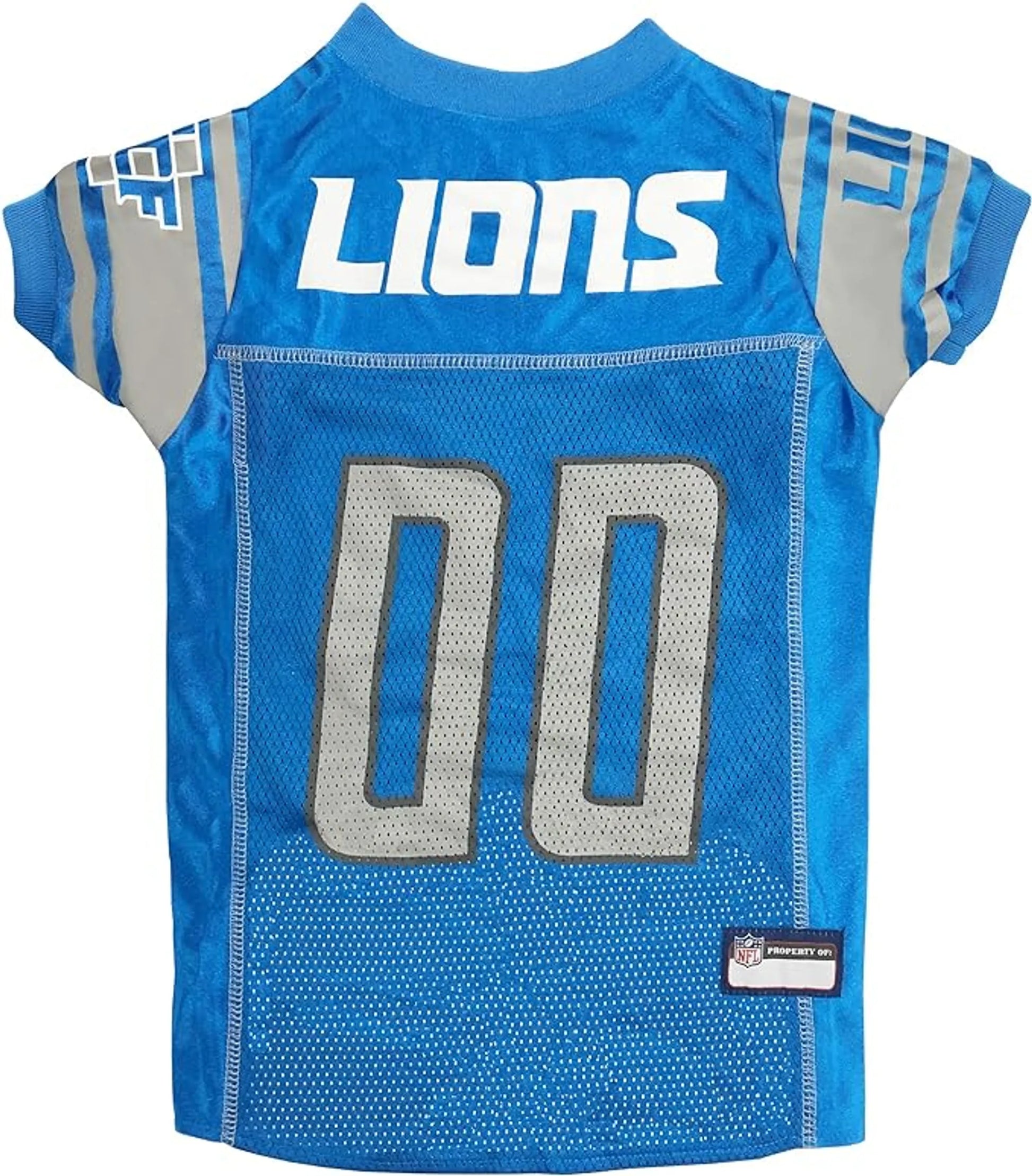 Detroit Lions Pet Striped Jersey - Your Pet Connection