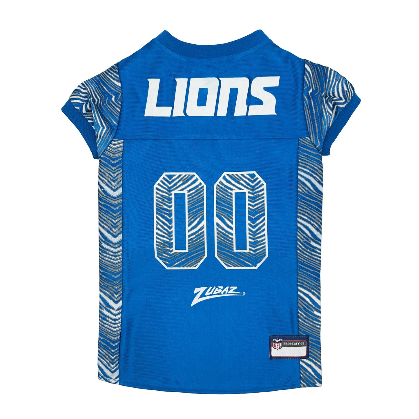 Detroit Lions Zubaz Pet Jersey - Your Pet Connection
