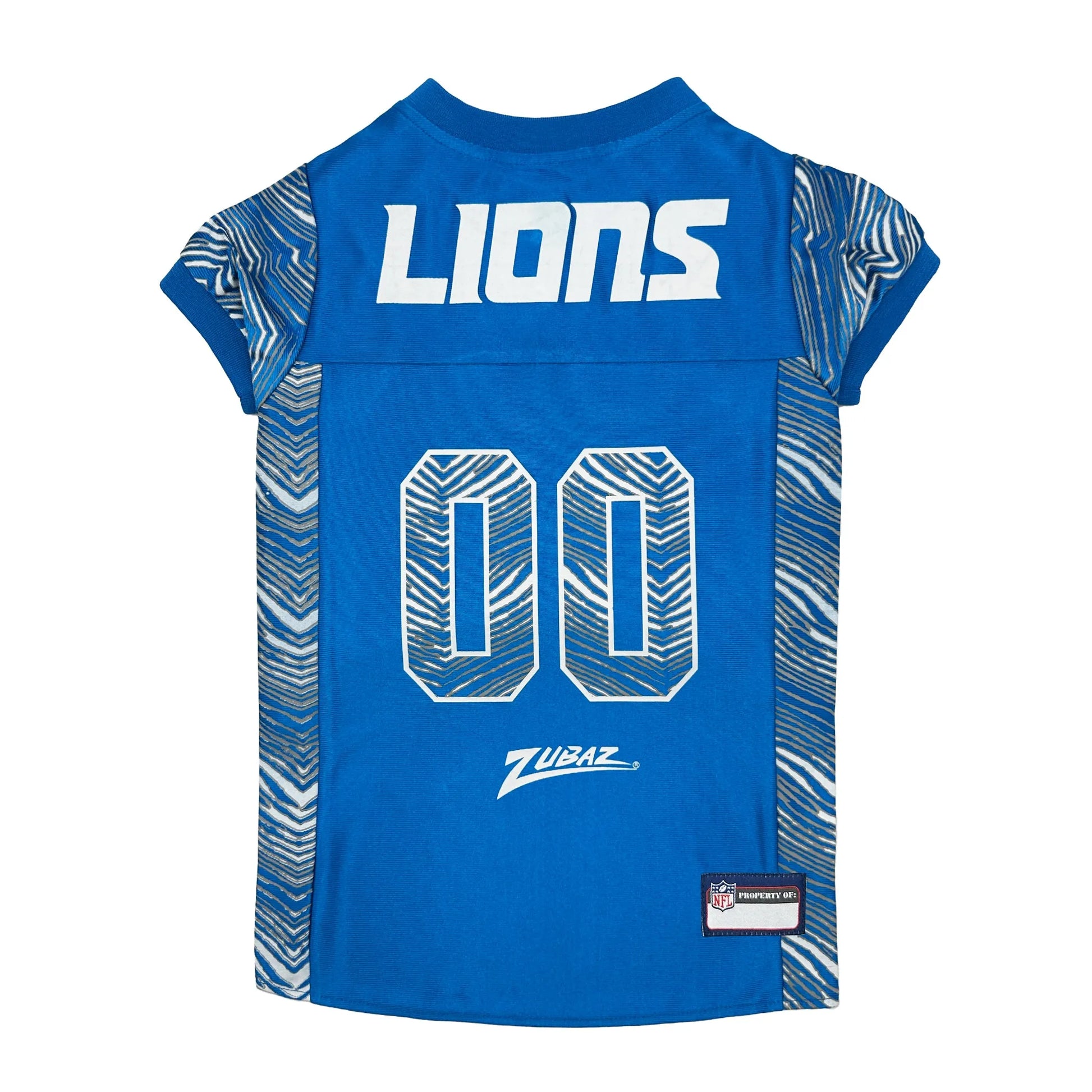 Detroit Lions Zubaz Pet Jersey - Your Pet Connection