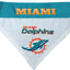 Miami Dolphins Reversible Bandana - Your Pet Connection