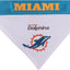 Miami Dolphins Reversible Bandana - Your Pet Connection