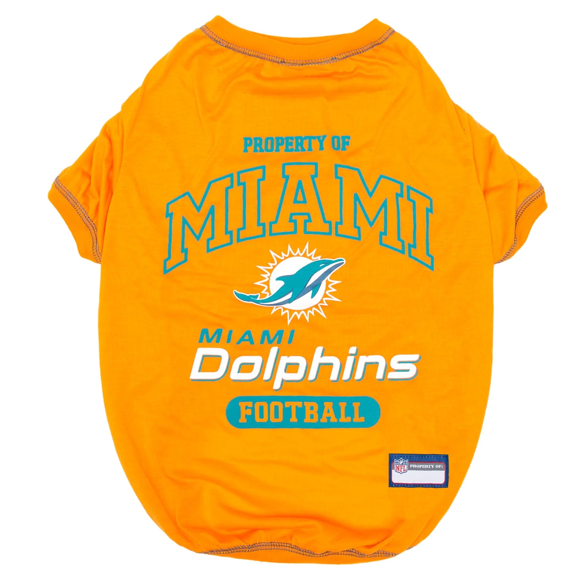 Miami Dolphins Tee Shirt - Your Pet Connection