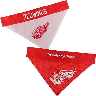 Detroit Red Wings NHL Reversible Dog Bandana
