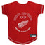 Detroit Red Wings NHL Pet T-Shirt by Pets First