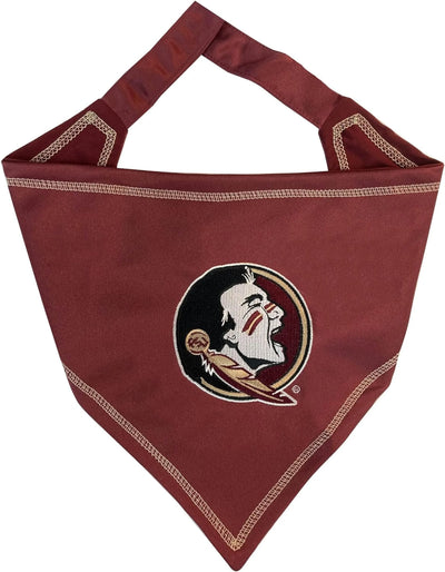 Florida State NCAA Adjustable Dog Bandana by Pets First