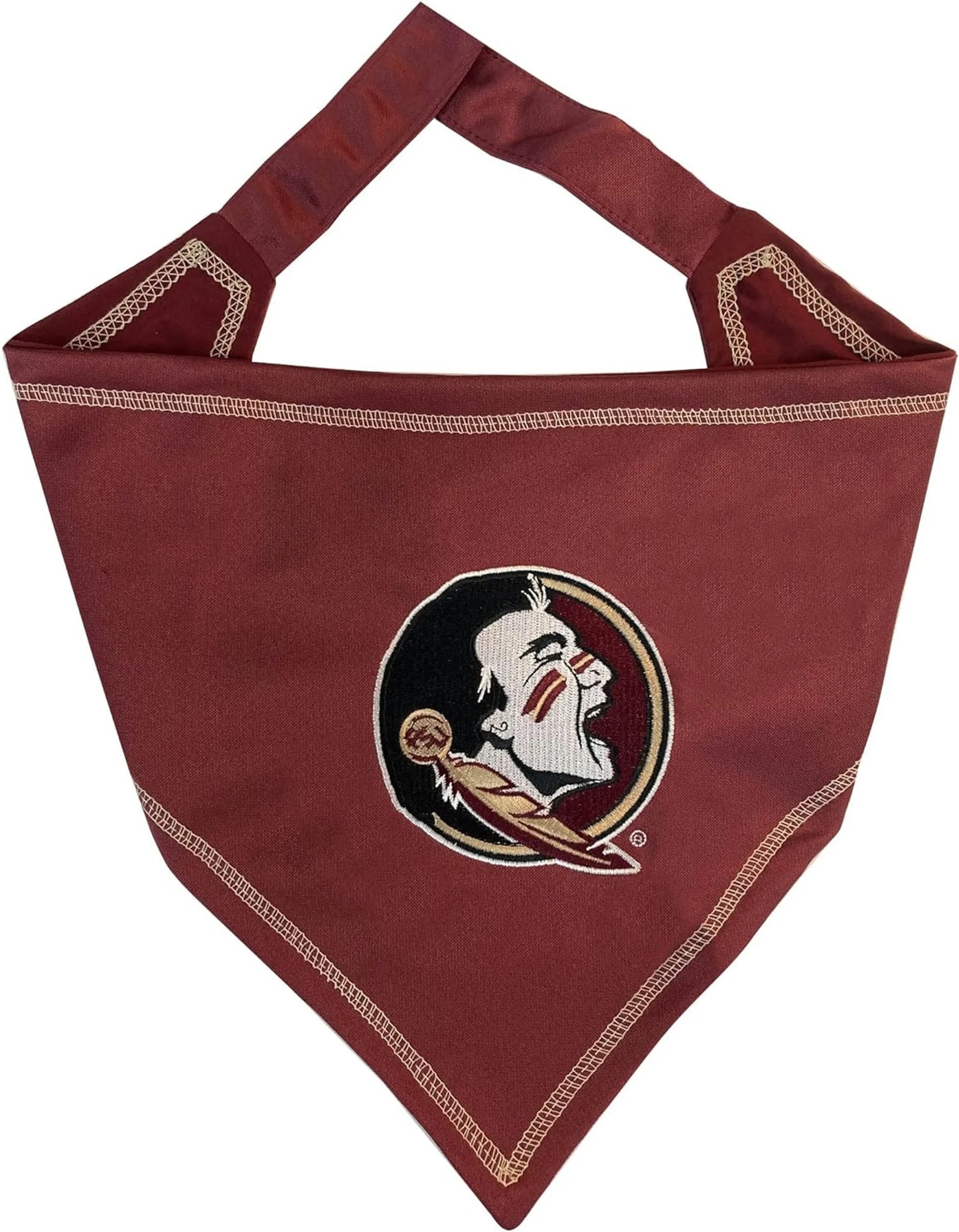 Florida State Tie Around Bandana - Your Pet Connection