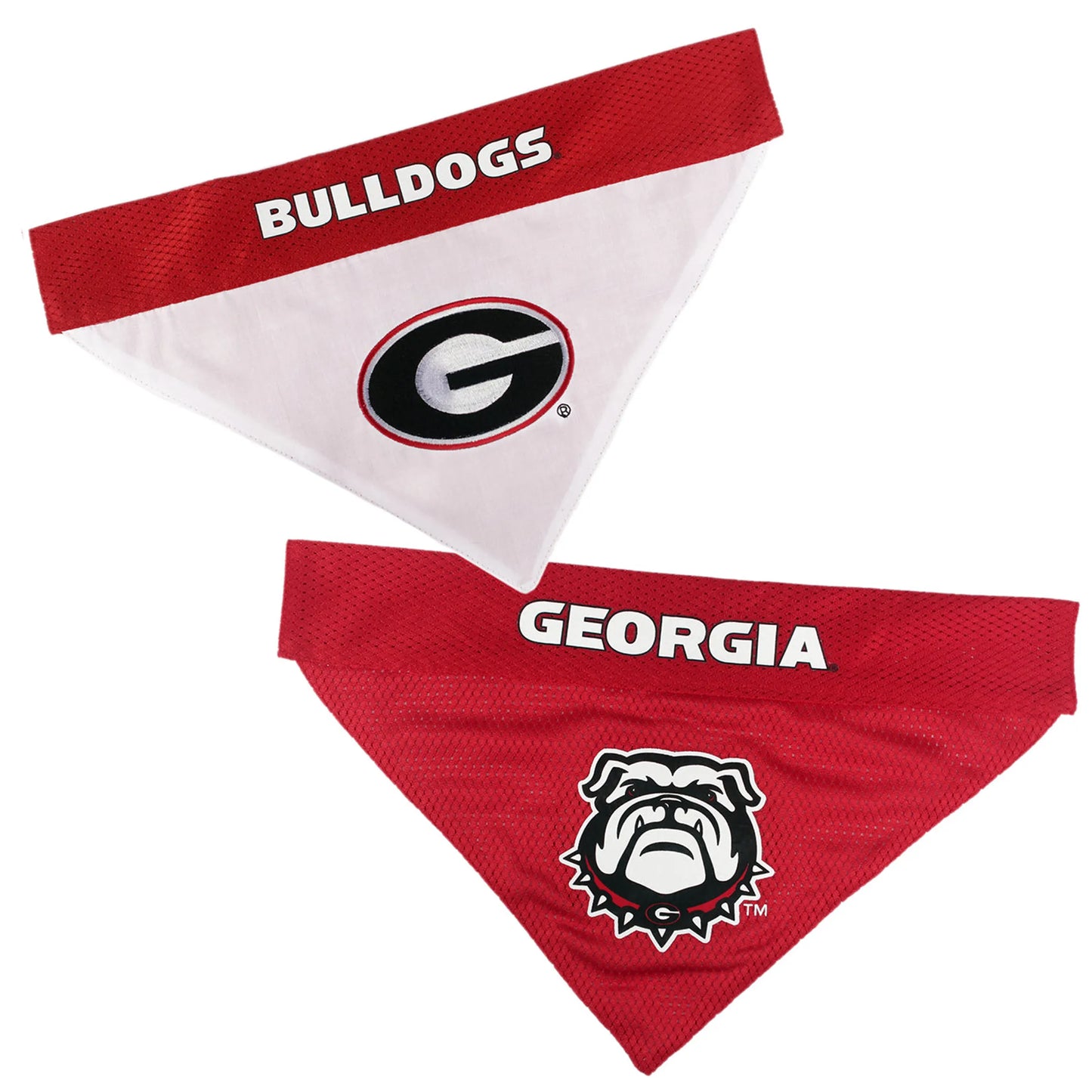 Georgia MLB Reversible Dog Bandana by Pets First