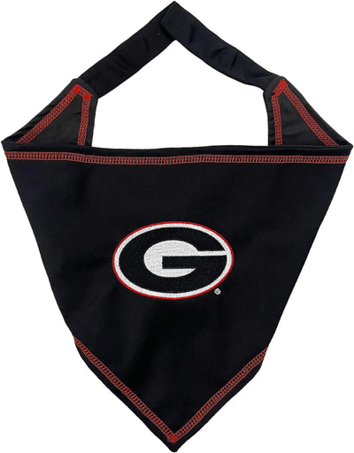 Georgia Tie Around Bandana - Your Pet Connection