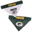 Green Bay Packers Reversible Bandana - Your Pet Connection