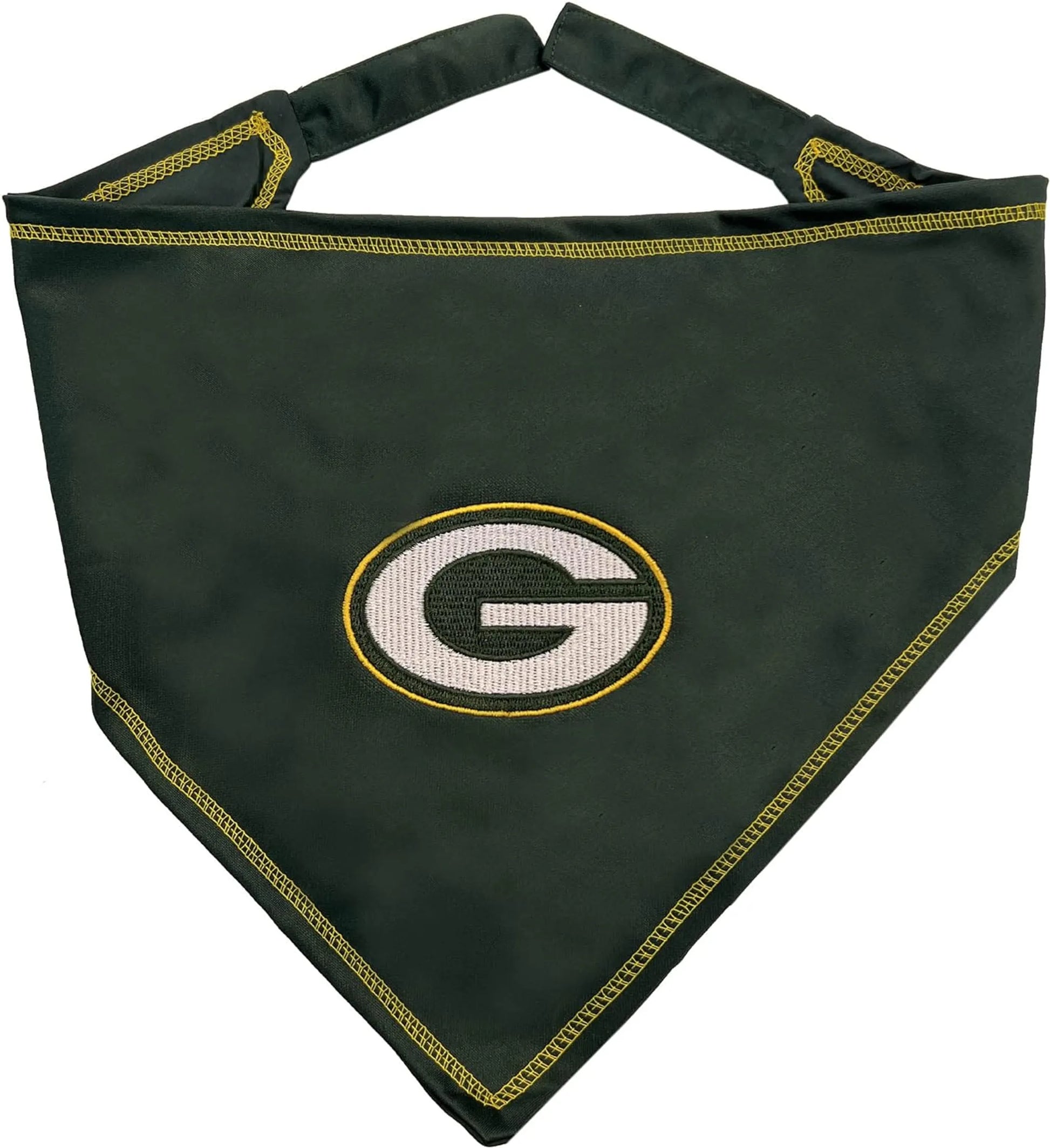 Green Bay Packers Tie Around Bandana - Your Pet Connection