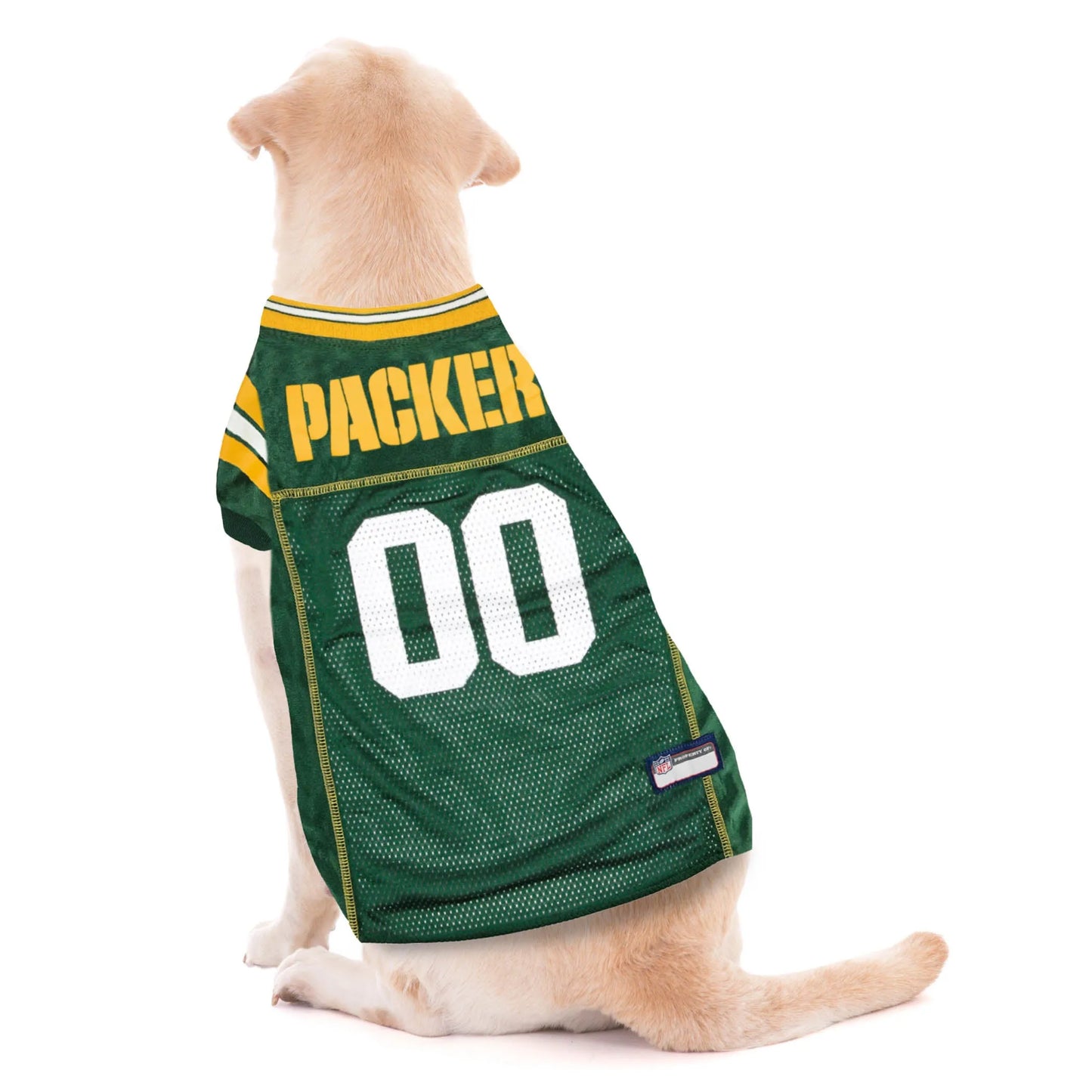 Green Bay Packers Pet Striped Jersey - Your Pet Connection